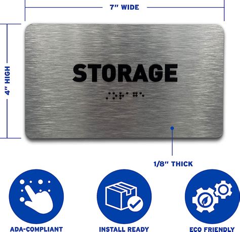 Buy Exam Room Sign by GDS - ADA Compliant, Raised Icons, Grade 2 ...