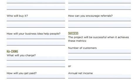 Sample Simple Business Plan Template 的图像结果