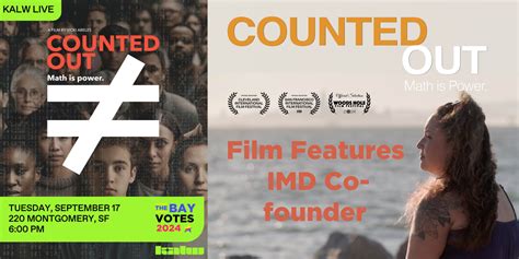 "Counted Out" Film Features IMD Co-founder