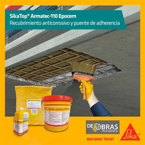 SikaTop Armatec 110 EpoCem Juego predosificados de 4 kg. - DeObras.com.ar