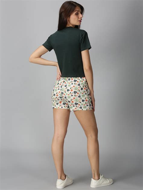 Toucan-Print Top & Shorts Set – The Short Store