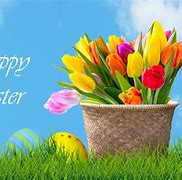 Image result for Beautiful Easter Pictures with Bunnies and Flowers