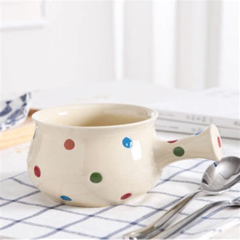 Dots Ceramic Pot Colourful