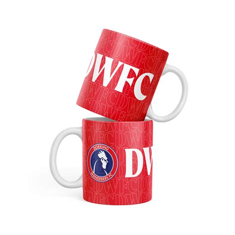 DWFC Pattern Mug – Dorking Wanderers Online Store