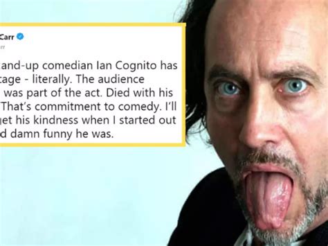 Comedian Ian Cognito Dies Onstage During Performance, Audience Thought ...