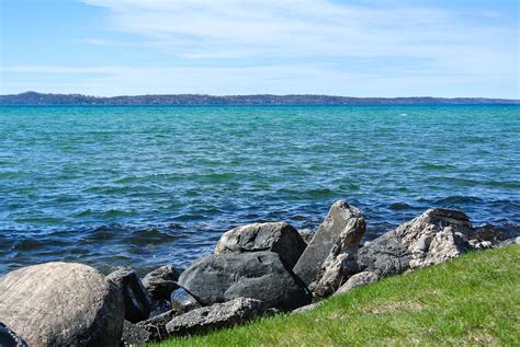 alden michigan, blue water, crystal clear, lake, michigan, natural ...