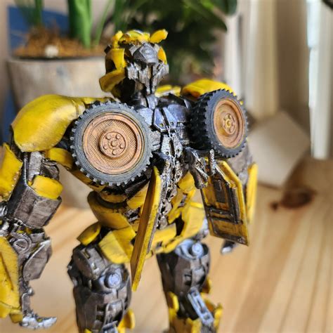 🤖 3D Printable Transformers Bumblebee Off Road Jeep model・ STL File for ...