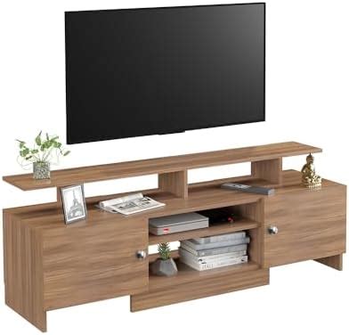 FURNEASER Kashvi Engineered Wood Tv Unit for Living Room Floor Standing ...