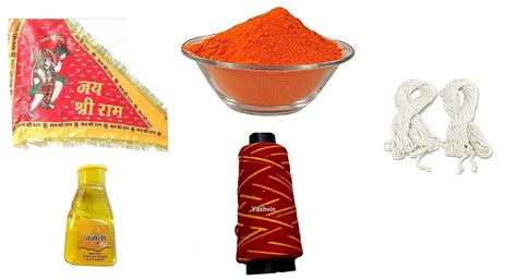 Yashvin Religious Hanuman ji Pooja Full Combo Pack_A15 : Amazon.in ...