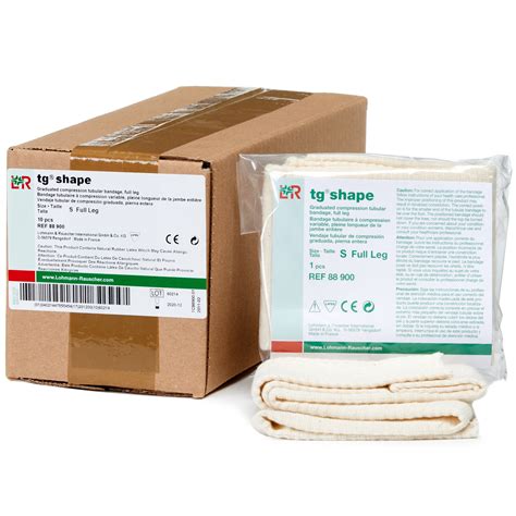 Buy Lohmann&Rauscher-26344 tg shape Shaped Tubular Bandage, Full Leg ...