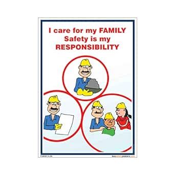 buysafetyposters.com - Follow Safety Happy Family Poster In English Eco ...