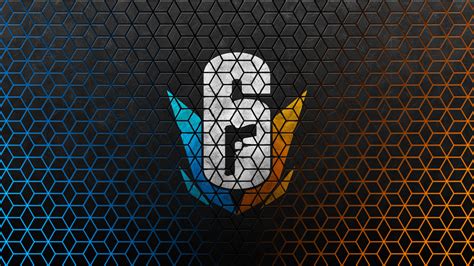 Download Rainbow Six Siege Logo Wallpaper Wallpaper | Wallpapers.com