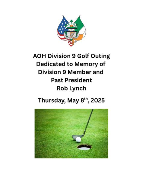 AOH Division 9 Golf ⛳️ Outing, Francis A Byrne Golf Course, West Orange ...