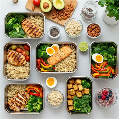 High-Protein Meal Prep Ideas for Easy & Healthy Eating