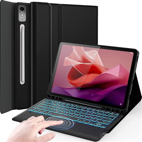 Nanhent Keyboard Case for Lenovo Tab P12 12.7 Inch TB370FU Tablet 2023 ...