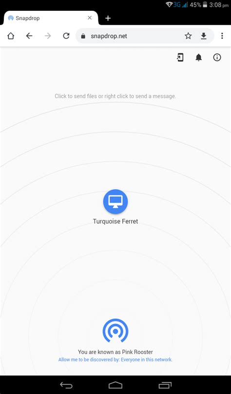 Using Snapdrop 的图像结果