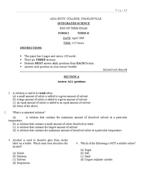 Image result for Module Science Form 2