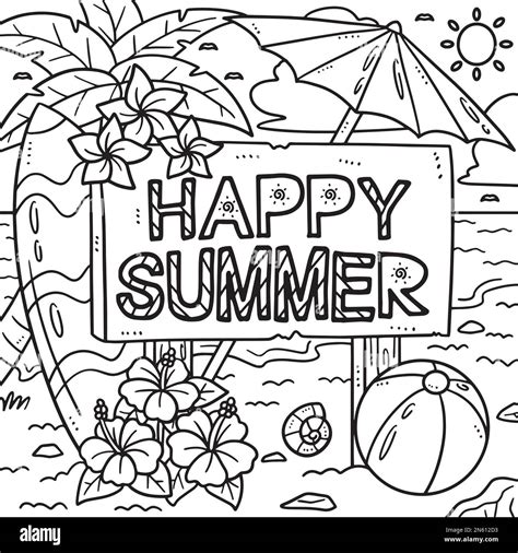 Summer season happy Black and White Stock Photos & Images - Alamy