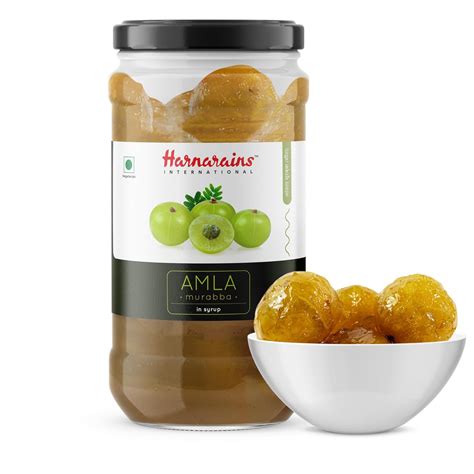 Harnarains Organic Amla Murabba in Sugar Syrup, Natural Fine Quality ...