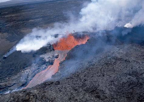 Mauna Loa Eruption 1950