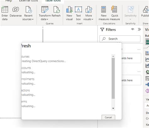 PBI Desktop Refresh Box text clipping occurs with ... - Microsoft ...