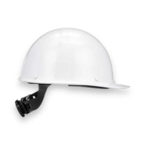 MSA Fiberglass Hard Hat - White Cap – Amigos Pro Shop La Plaza