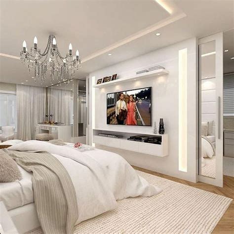 bedroom with tv