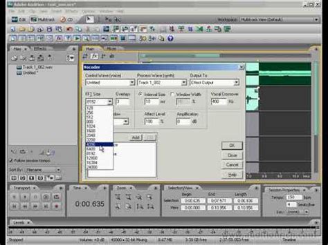 Image result for Adobe Audition Vocoder