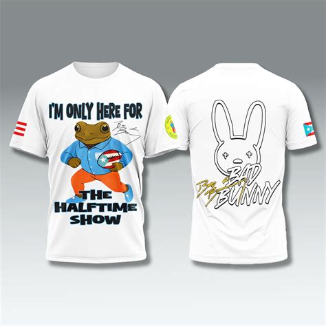 Bad Bunny Super Bowl 2026 For The Halftime Show Shirt