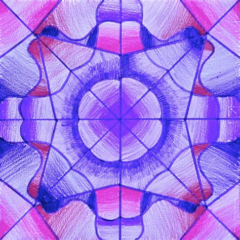 Drawings in radial symmetry (With images) | Symmetry art