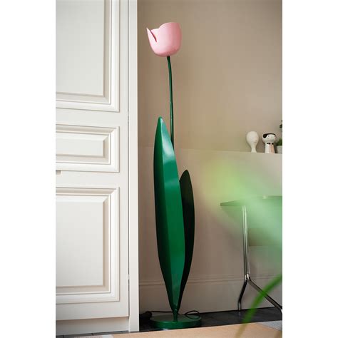 Tulip Floor Lamp Pink | Flower Lights by BlissHome - Unique & Unity