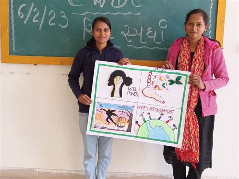 Organized Poster Making Competition on 'Women Empowerment' under CWDC ...