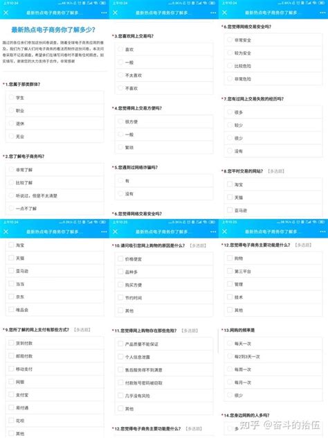 电子商务调研报告 - 知乎