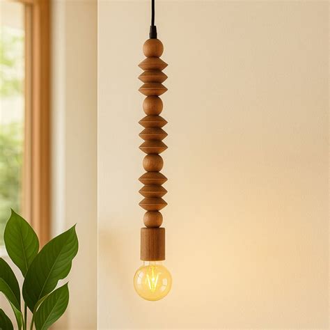 Buy HOMESAKE Wooden Ceiling Lamp from Homesake at just INR 3000.0