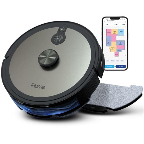 Brandclub - iHome AutoVac Nova S2 Robot Vacuum and Mop with LIDAR ...