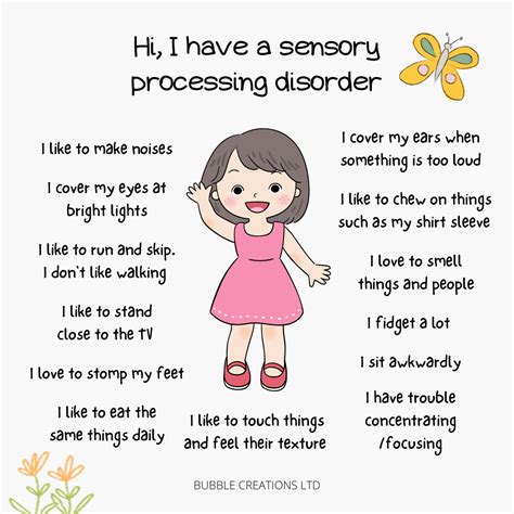 Sensory Processing Disorder Symptoms Meaning at Joseph Stanfield blog
