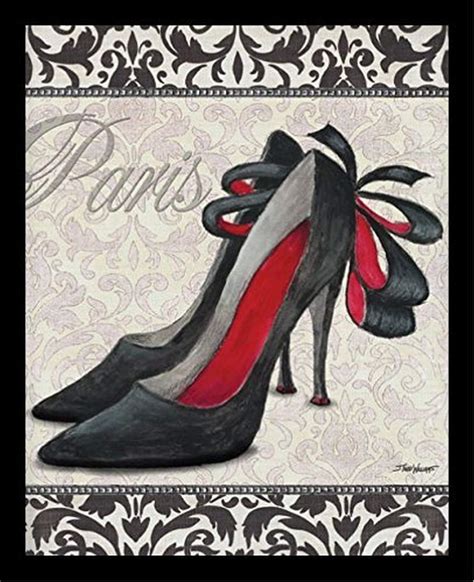 Buyartforless Framed Classic Women Shoe Todd Williams 10x8 Art Print ...