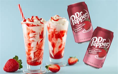 Dr. Pepper Strawberries and Cream - Why It's So Popular - Food Rips