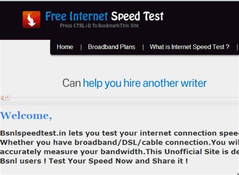 How to Check Bsnl BroadBand internet Speed - InfoExpo.in - Explore the ...
