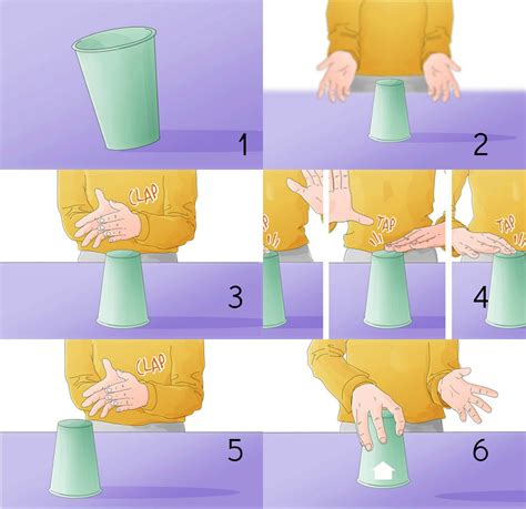 Image result for Cup Song Tutorial Step by Step