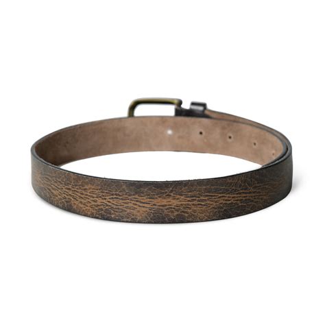 Eden Dark Brown Men's Leather Belt — MaheTri