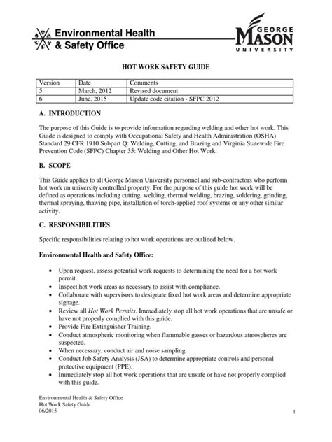 Image result for Hot Work Program