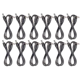 (12) Pack of Effects Pedal Power Cables for Voodoo Labs Power Supply ...