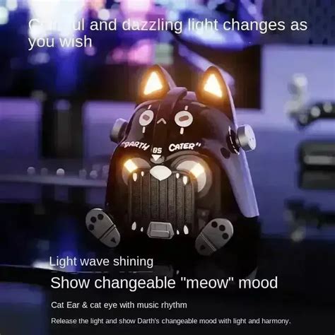 Darth Meow Darth Cater Bluetooth Speaker