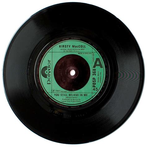 You Still Believe in Me (7” single) - Kirsty MacColl