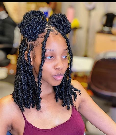 Butterfly Locs Distressed Bob Locs | Faux locs hairstyles, Butterfly ...