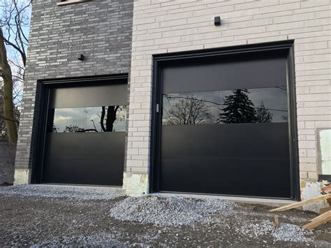 Unbelievable Modern Black Garage Doors Clopay Colonial 509 Insert ...