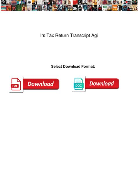 AGI On Tax Return Transcript 的图像结果