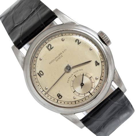 Patek Philippe Calatrava 592 indelible silver dial stainless... for ...