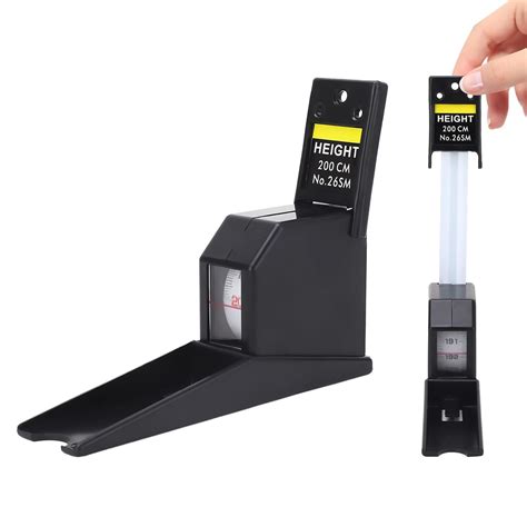 2m Retractable Wall Mounted Height Meter, Portable Height Measurement ...